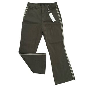 Level 99 Jeans Wide Leg Pants Cascade Olive Green Women’s Size 26 NWT